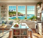 DALL·E 2024-11-22 09.37.38 - A picturesque and clean Rhode Island family home with an inviting and organized kitchen and living area. The setting features large windows showcasing